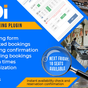 ReDi Restaurant Booking plugin for WordPress