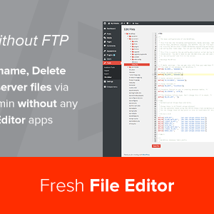 Fresh File Editor - WordPress Plugin