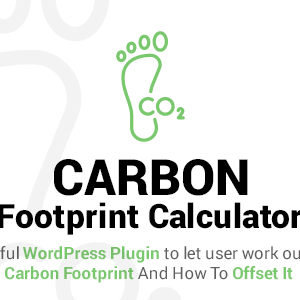 Carbon Footprint Calculator For WordPress