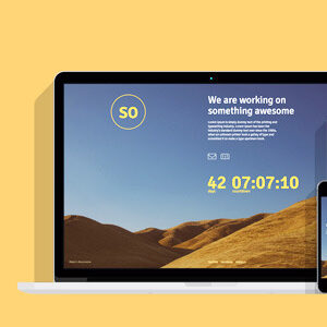 Sonoran - Responsive WordPress Coming Soon Plugin