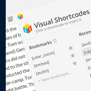 Visual Shortcodes for WordPress