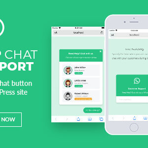 WhatsApp Chat Support - WordPress Plugin