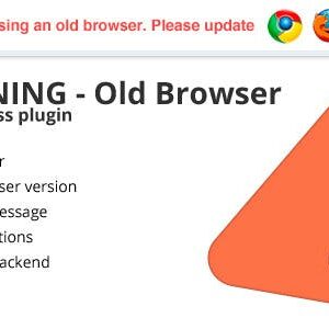 Warning Old Browser - Wordpress plugin
