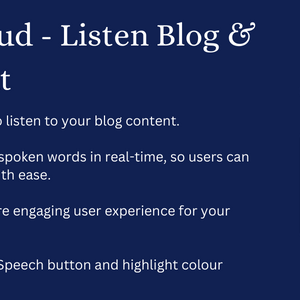 ReadAloud - Listen Blog & Highlight for WordPress