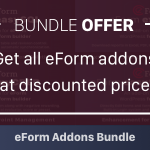 Add-on Bundle for eForm WordPress Form Builder