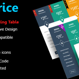 FlatPrice - Wordpress Pricing Tables