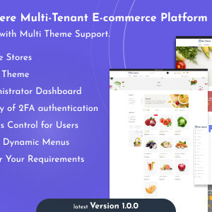 Order Sphere SaaS - eCommerce Store with Multi Tenancy and Multi theme