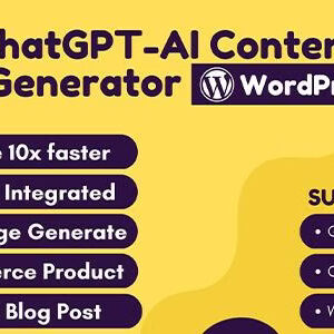 ChatGPT-AI Content Generator WordPress