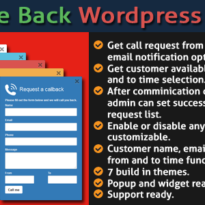 Call Me Back WordPress Plugin