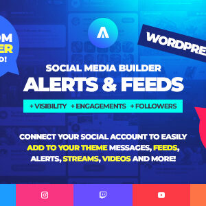 Asgard - Social Media Alerts & Feeds WordPress Builder - Facebook, Instagram, Twitch and more!