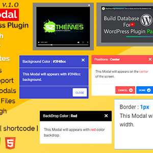Bootstrap Modal - Responsive WordPress Plugin