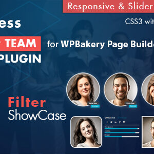 Team Showcase for WPBakery Page Builder WordPress Plugin