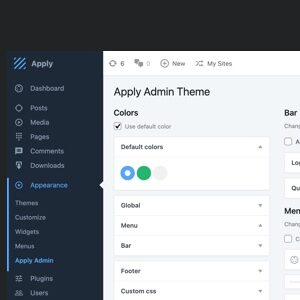Apply - WordPress Admin Theme