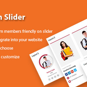 Tiva Team Slider For Wordpress