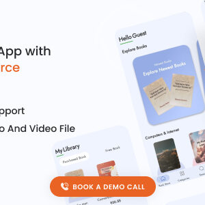 BookKart: Flutter 3.x eBook Reader App For WordPress with WooCommerce