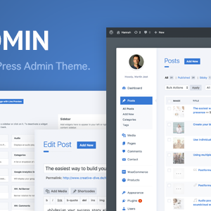 wphave Admin - A clean and modern WordPress Admin Theme