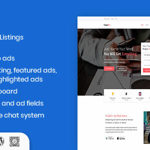 Classipro - Classified Ads WordPress Plugin