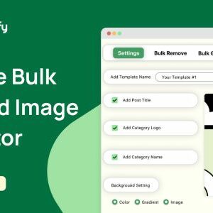 WPThumbify - Bulk Feature Image Generator
