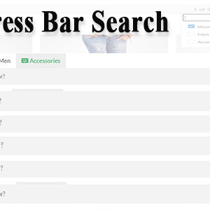 WordPress Bar Search