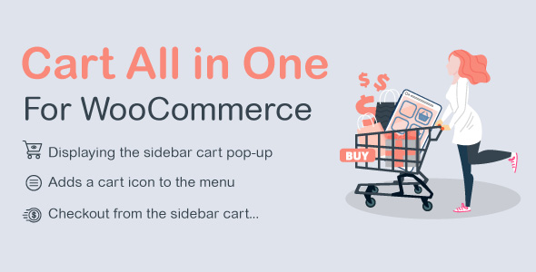 WooCommerce Cart All in One - One click Checkout - Sticky|Side Cart