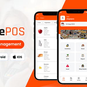 ShapePos - Flutter Based Point of Sales Management App