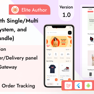 eTrendz - eCommerce with Single/Multi Vendor, POS System, and Customer Mobile  App (Bundle)
