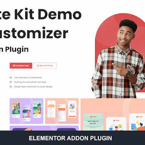 Template Kit Demo Color Customizer For Elementor