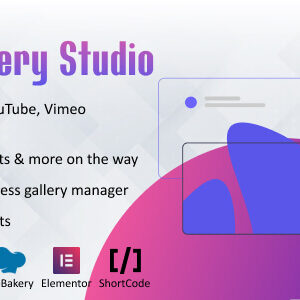 Gallery Studio – WordPress Image & Video Gallery