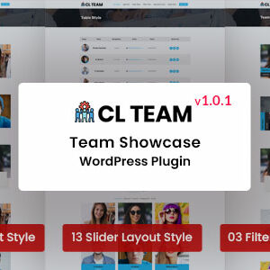 CL Team - Team Showcase WordPress Plugin