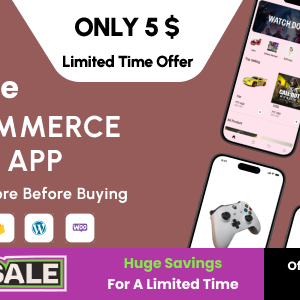Fungrove - Woocommerce Toys and Games Estore Flutter Full Application