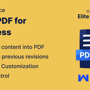 Blog to PDF Plugin for WordPress