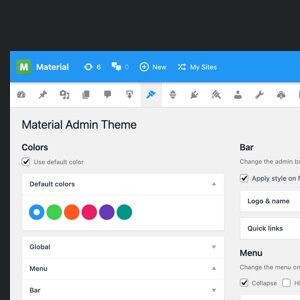 Materil - WordPress Material Design Admin Theme