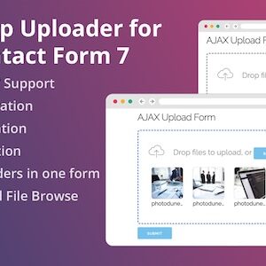 Drop Uploader for CF7 - Drag&Drop File Uploader Addon