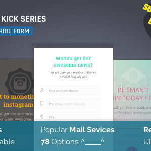 Email Opt-In Lead Generation WordPress Plugin — Ninja Kick