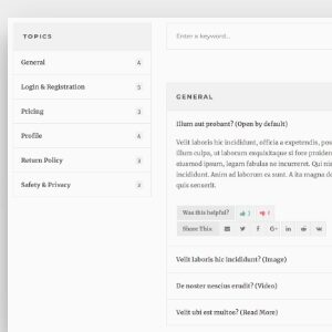 DV FAQ - Advanced WordPress FAQ Plugin