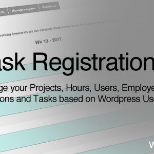 Task Registration for Wordpress