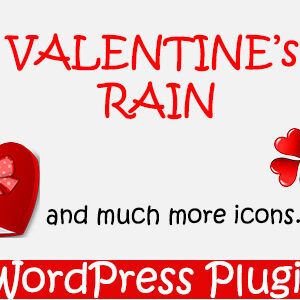 Valentines Rain - WordPress Plugin