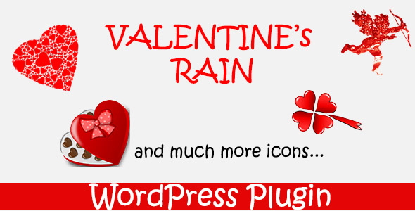 Valentines Rain - WordPress Plugin