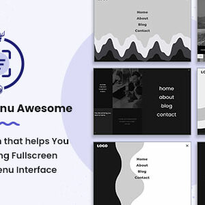 Fullscreen WordPress Menu - FullScreen Menu Awesome