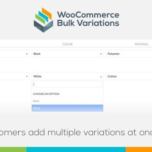 WooCommerce Bulk Variations