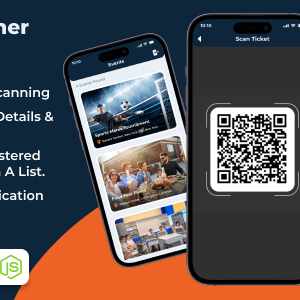 Scan E-Event - Event Ticket Scanner Mobile Application | Flutter(Android/iOS)