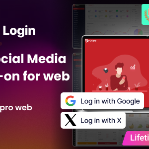 POSpro Social Media login Add-on for web