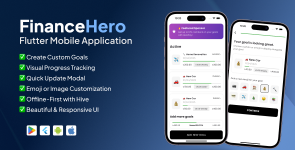 FinanceHero Flutter Offline Application