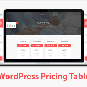 PriceX | Material Design WordPress Pricing Table Set Plugin