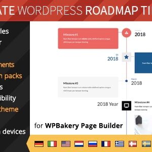 Ultimate Roadmap Timeline – Responsive WordPress Timeline plugin
