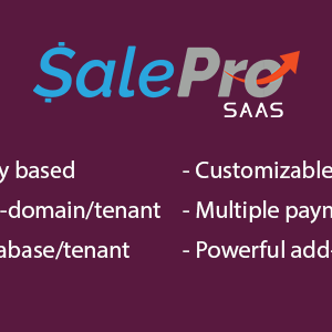 POS SaaS Add-on for SalePro – Multi-Tenant Inventory & Billing Module