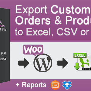 WooCommerce Orders and Products Export