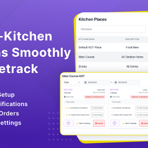 Multi-Kitchen Module for Tabletrack
