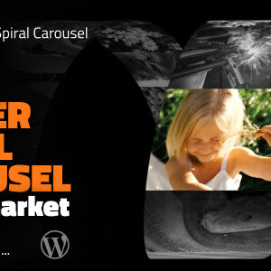 Shader Spiral Carousel WordPress and WooCommerce Plugin