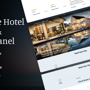 Hotel Booking System | Hotel Website with booking | Hotel CRM